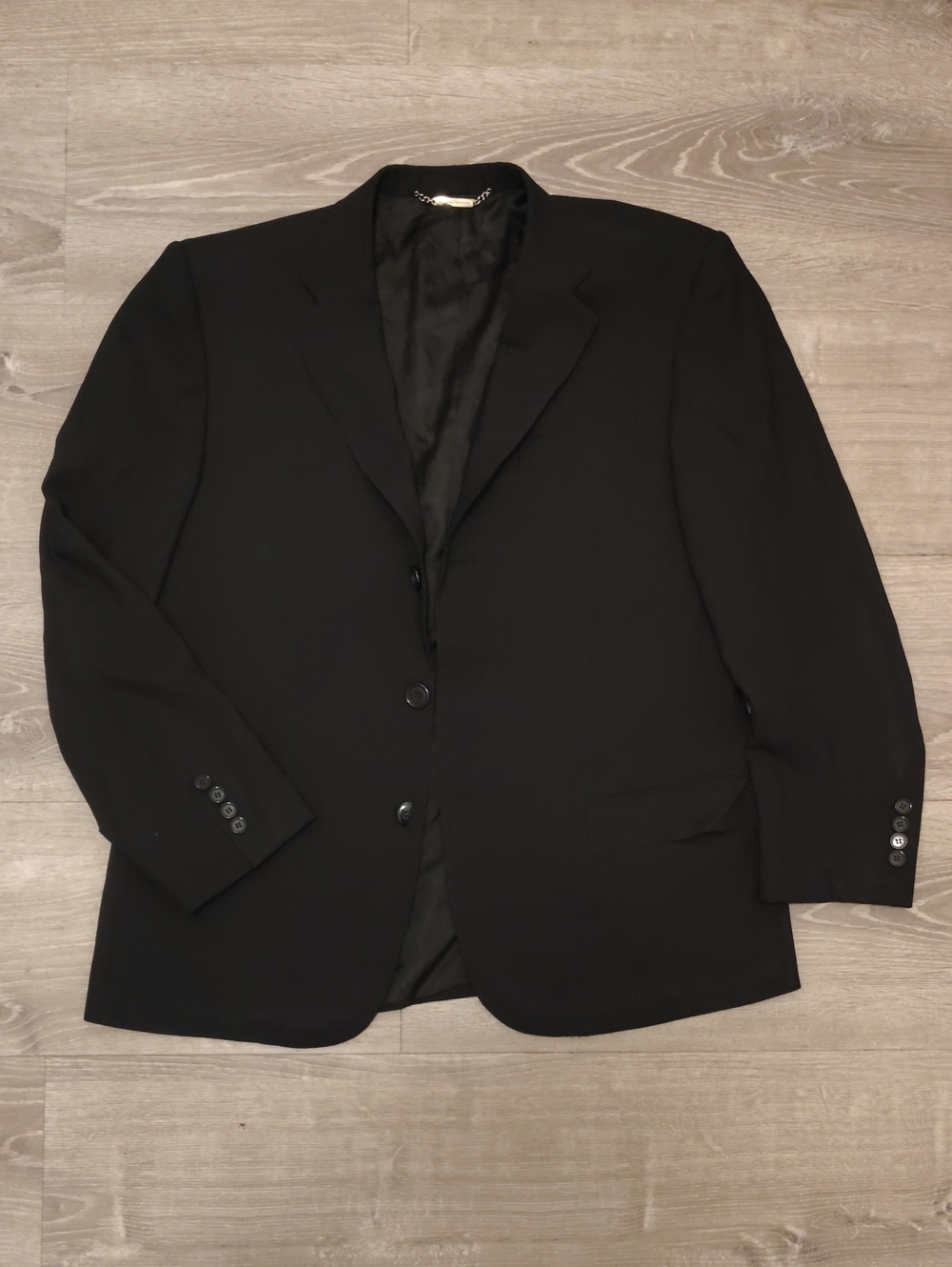 Dolce & Gabbana Black Men's Single-Breasted Sport Coat